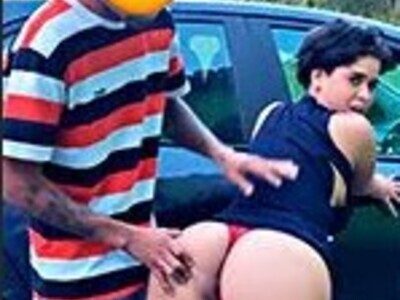 Cheating whore secretly sees her neighbor with a huge cock.