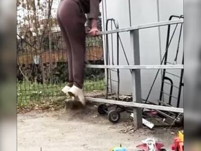 Tweaker Selling at Flea Market