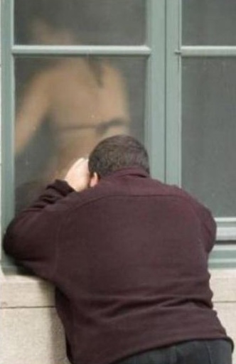 Mentally Retarded Man Caught Peeping on Teen Neighbor