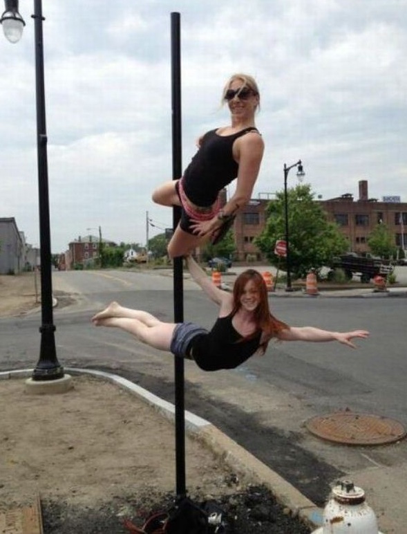 This is What you Call Sick Pole Dancing Skills