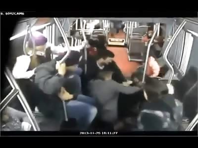 People Inside Train React to Punk Robber... They're not Having it