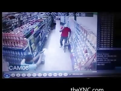 Off Duty Cop Receives Multiple Shots Inside Supermarket