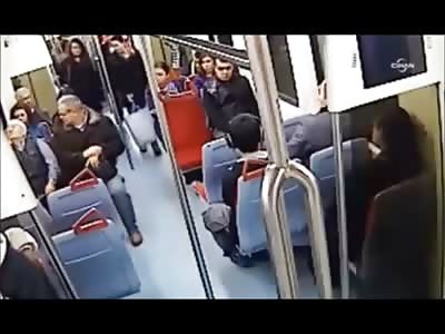 Elderly Man has Fatal Heart Attack while Sitting on Metro 