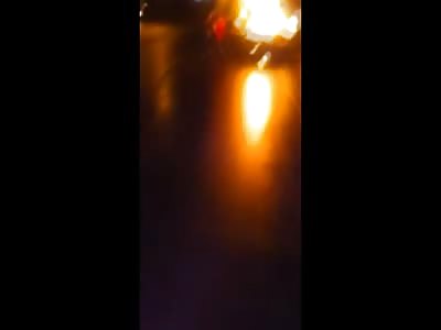 The Incredible Moment They Rescue a Female from a Burning Car (Driver Burned Alive)