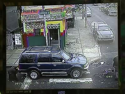 Gunman in Philadelphia Drives by Shooting Two Men on his Bicycle 