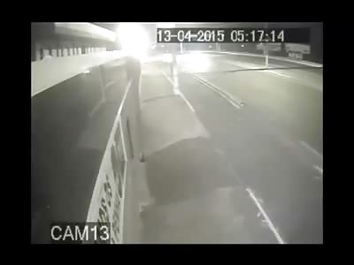 Incredible Accident Video (w/Aftermath) Shows the Moment These Two are Instantly Killed