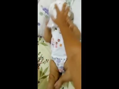 Shock Video shows Woman Suffocating Her Baby to Threaten Her Ex-Husband (Watch your Comments or you Will Be Banned) 