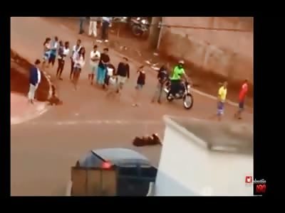 Shocking Video Shows Woman Beaten to Death in Public While People Just Watch