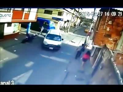Watch the Moment a Woman Says Good Bye to Her Legs as They're Crushed Under a Bus
