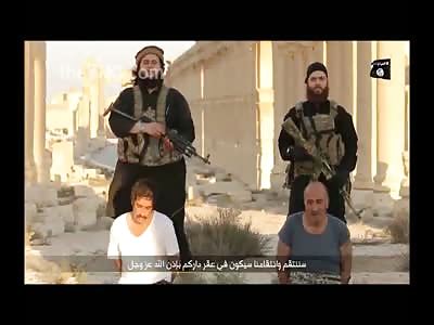 New Video from ISIS - Double Execution - Speaking in German