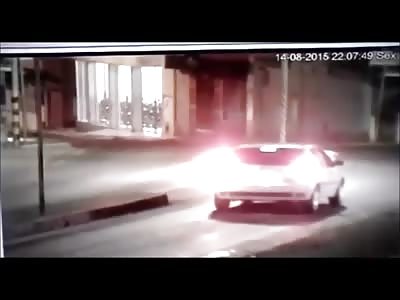 BRUTAL: Speed Rider Dies Instantly in Strong Collision Against Pole (Watch Slow Motion)