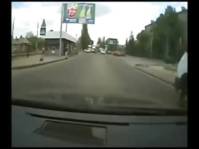 The Invincible Pedestrian: Man Jumps on Speeding Car and Walks Away Like a Boss