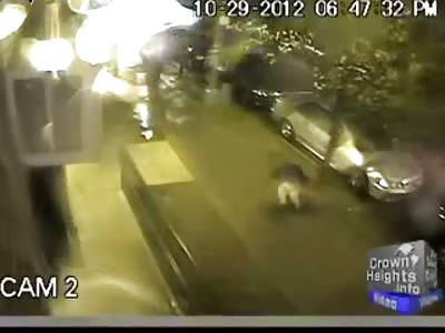 Jewish Man Beaten by 5 Black Thugs on the Street During Hurricane Sandy