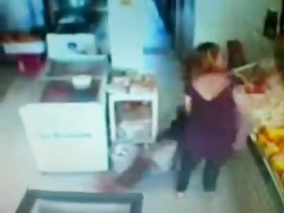 Depressed Lady Just Needs some Extra Money....Tries to Rob Store Owner at Gun Point, HOWEVER!