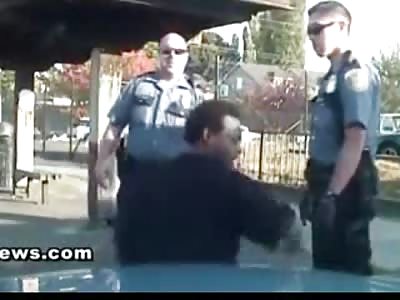 Cop Chokes and Beats Belligerent Black Man 