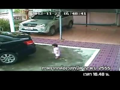 ANOTHER SHOCKING Video of a Poor Baby Run Over on Camera (Video can be Disturbing)