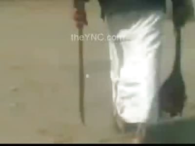 Man Beheads His Younger Sister then Walks Calmly to the Police Station with Machete and Head in Tow