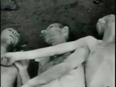 Very Graphic Video of Dachau Death Camp Footage, Gas Showers and other Means of Death
