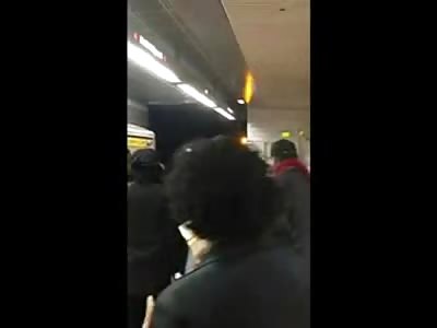 Suicidal Black Man wants to Kill Himself but Cops Stop Him on Subway