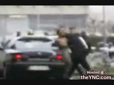 Police Beat a Suspect They say Was Resisting