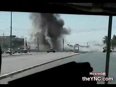 US Sniper takes out an Iraqi Car Bomber