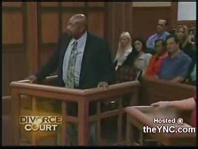 Ladies Teeth Fall out During Divorce Court