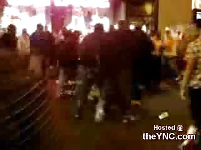 Group of Blacks Attack and Beat White Kids for Making Racist Comments Last Night