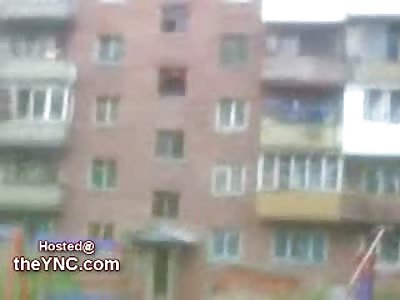 Man Films his Depressed Neighbor Leap to his Death from his Apartment Window