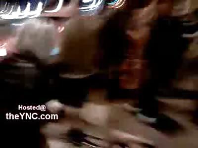 Drunk Girl Passes Out on the Street...Her Friends get Mad at the Guy Recording It