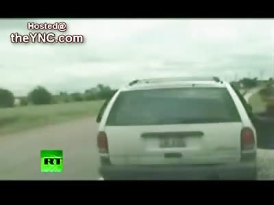 Shocking Dashcam shows 2 Police Officers Killed with AK-47 by 16 YO Kid