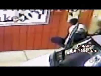 Brutal: White Officer Breaks Black Guys Leg with Baton