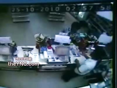 SHOCKING: 7-11 Clerk in Thailand Shot Point Blank to Death in Cold Blooded Robbery