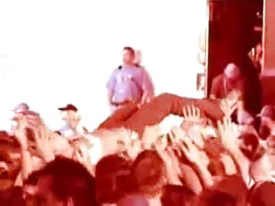Dont Crowd Surf if You dont Want Strangers Hands All Over You