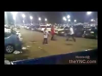 WOW: Tailgater in San Francisco Gets Kick to the Nuts then KTFO