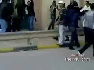 Now Libya ... Protester Shot Dead in the Streets