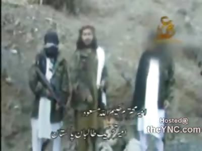 Full Unedited Execution Video of the Founder of the Taliban..Col Imam