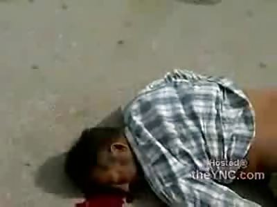 Dead Bodies Shot by Quadaffi Troops
