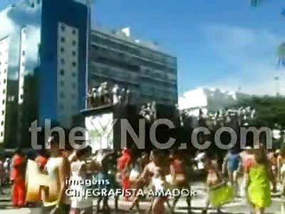 Woman Falls to her Death from Float in Brazilian Parade