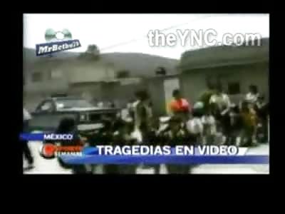 TRAGIC: Derranged Mexican Man Purposely Runs Over Kindergarten Children Killing Two 