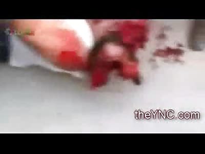 Shocking...Man is Decapitated from Head Shot