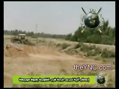 Failed IED on Pickup Truck of Iraqi Sec. Guards (Released Yesterday)