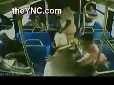 16 Year Old Thug Stabs man on a Public Bus Over and Over Again 