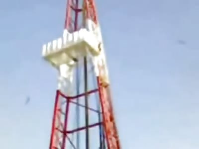 Oil Rig Worker falls to his Death as he tries to Exit without any Safety 