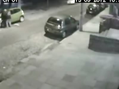 WTF: Thugs Beat Old man then Run Him Over with his Own Car