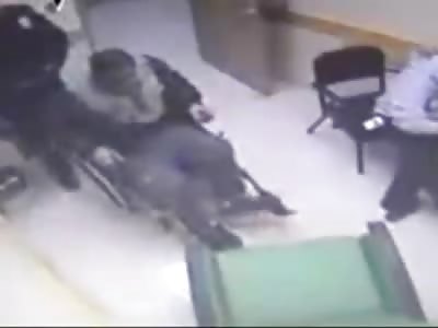 Police beat man in Wheelchair for Being an Ass