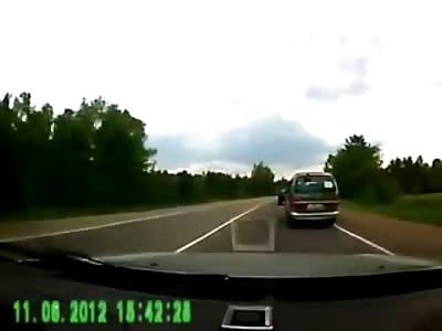 Out of Nowhere! Absolutely Brutal Head On Crash captured on Dashcam...