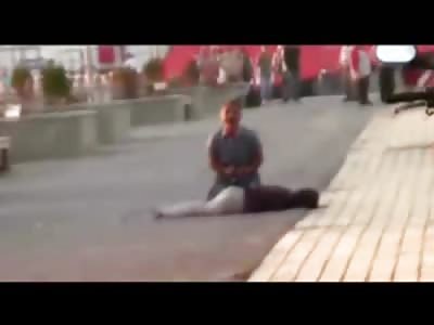 Deranged Man Puts a Bullet in his Brain in Suicide Caught on Camera 