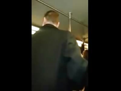 Racist Man On Greenline Train In DC Assaults Camera Lady 
