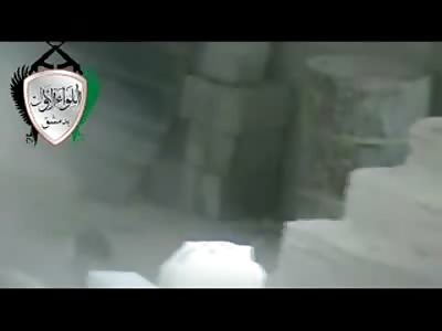 Syria-FSA Sniper using an M-16 Kills SAA Militiaman playing with his Hat...HEADSHOT