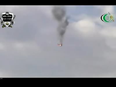 Very Spectacular Video of a Helicopter Being Shot Down 